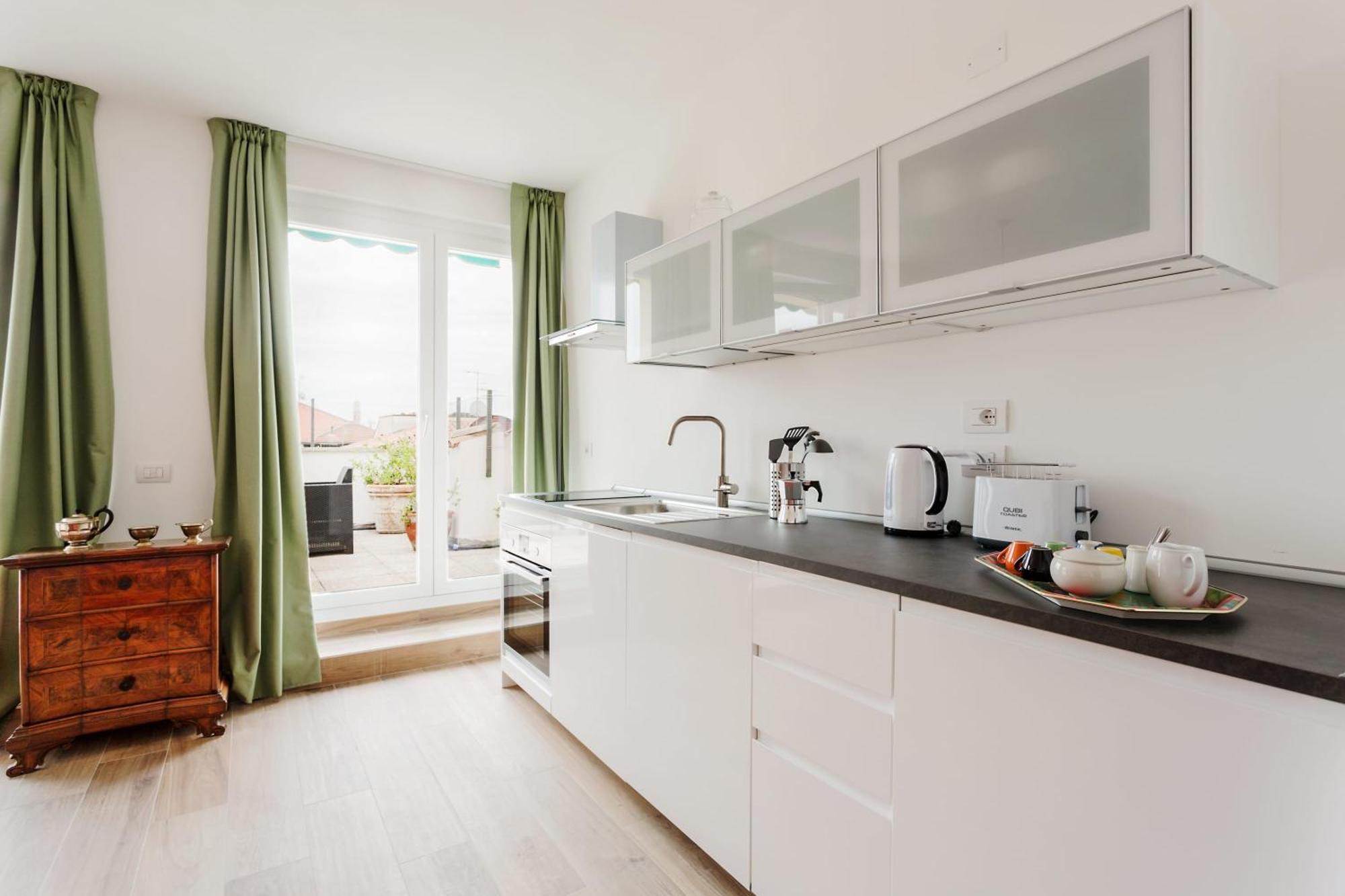 Ferienwohnung Amazing Flat With Big Terrace And Private Car Park Verona Exterior foto